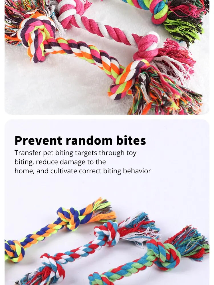 JUGUETE DE CUERDA TRENZADA para perros – Mixifú’s Approved 🦴