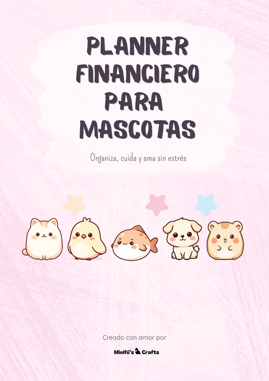 Planner Financiero para Mascotas