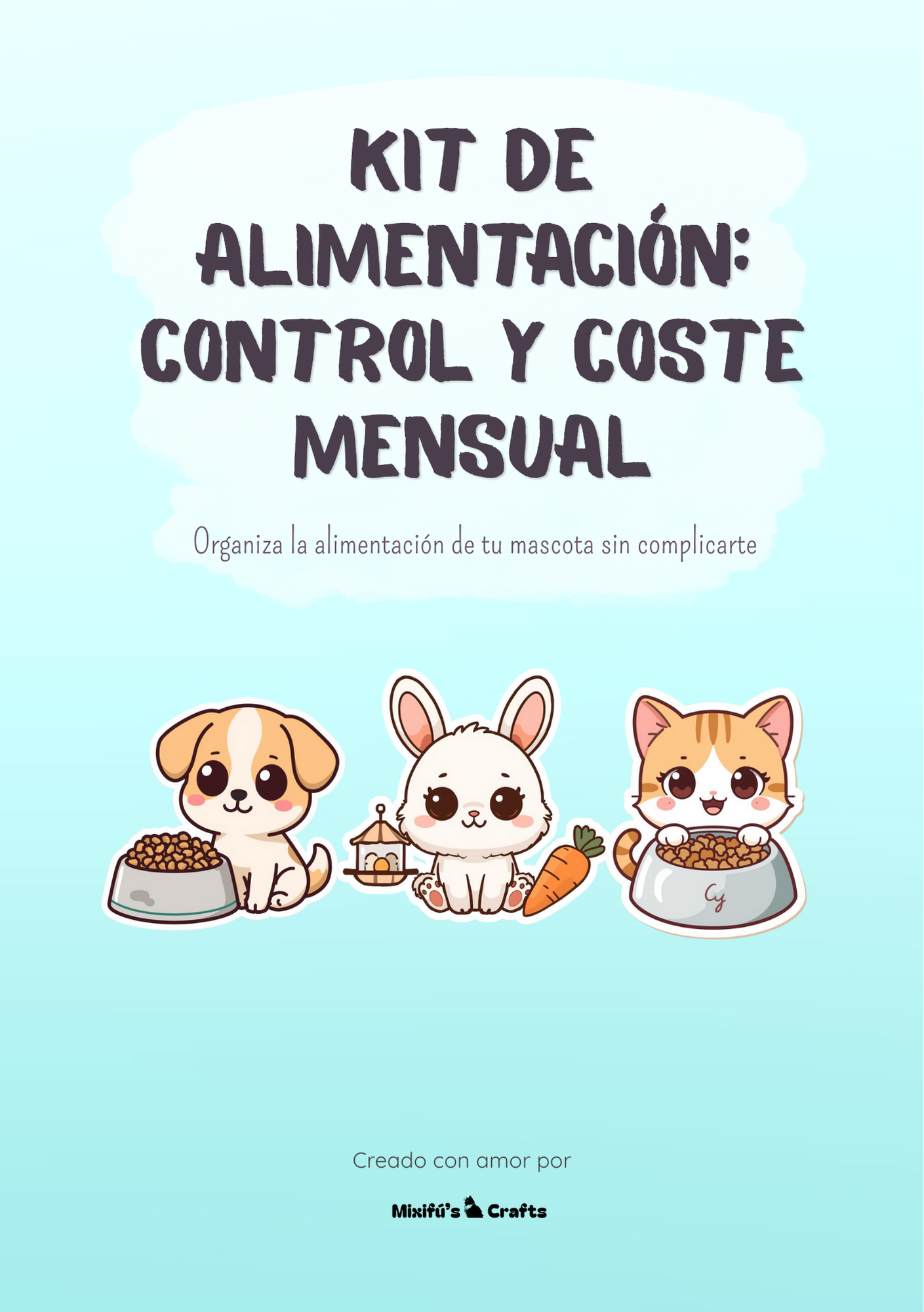 Kit de alimentación para mascotas A5 – comparador €/kg y coste mensual