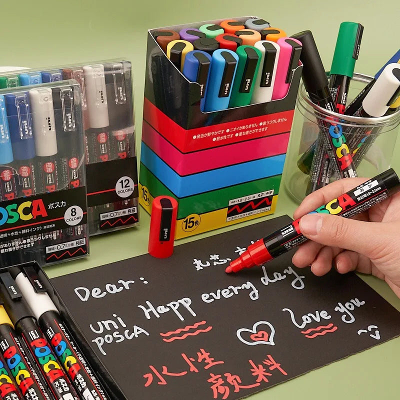 UNI POSCA Marker Pen Set