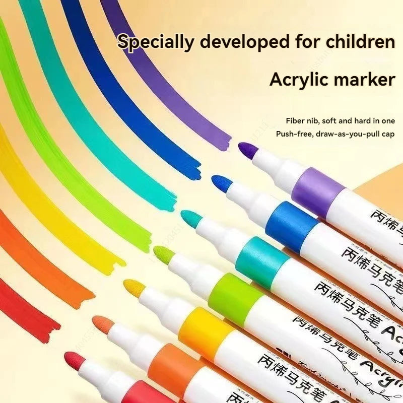 KISSBUTY Acrylic Paint Art Marker (12-60 Colors)