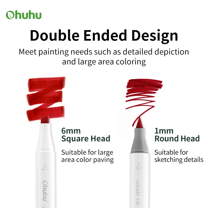 OHUHU Marker Pen Set