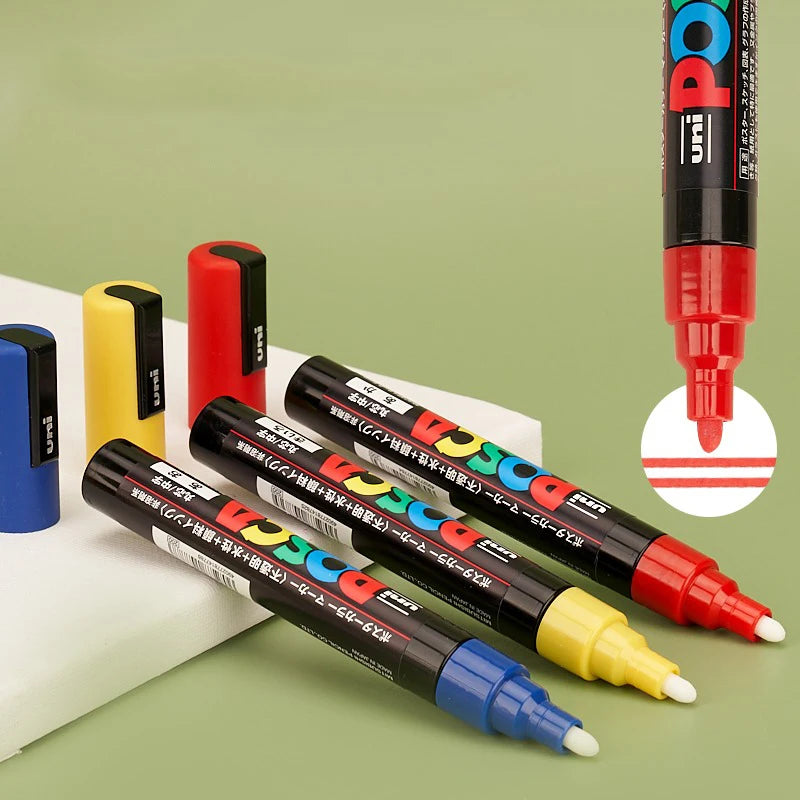 UNI POSCA Marker Pen Set