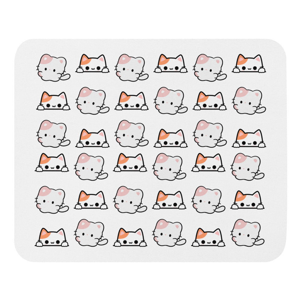 ALFOMBRILLA DE RATÓN con diseño de gatos kawaii – Antideslizante