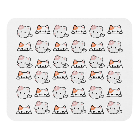 ALFOMBRILLA DE RATÓN con diseño de gatos kawaii – Antideslizante