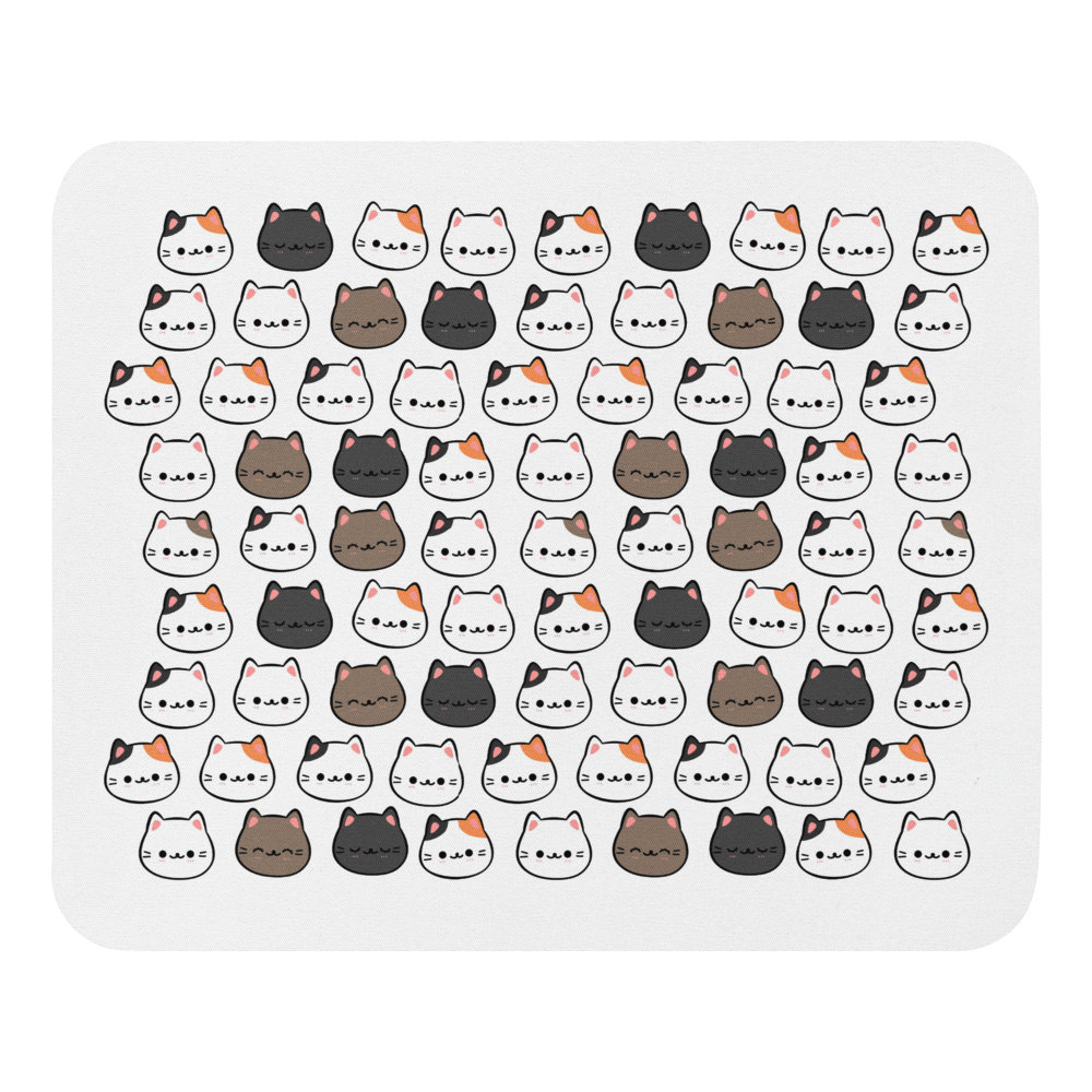 ALFOMBRILLA DE RATÓN con diseño de gatos – Antideslizante
